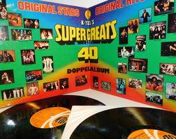 Neue Fundschätze - LP Schallplatte 40 Super Greats K-Tel `S